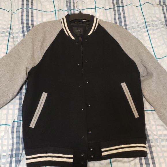 j crew varsity jacket